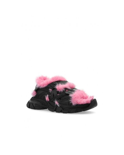 Balenciaga Black Contrast-Strap Sandals