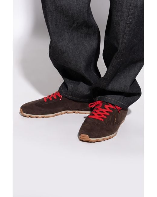 Bally Brown Quest Sports Shoes for men