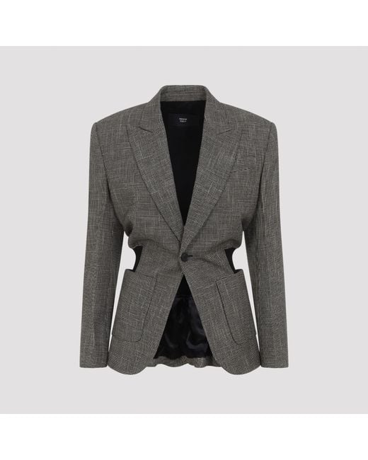 Phoebe Philo Gray Kick Tailored Jacket