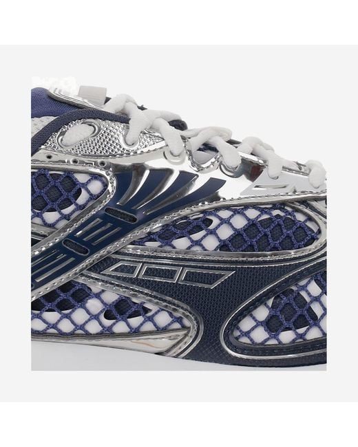 Bottega Veneta Blue Sneakers Orbit Polyurethane Trainers for men