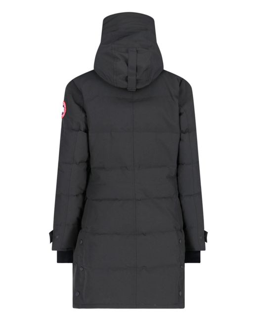 Canada Goose Black Shelburne Classic Fit Parka