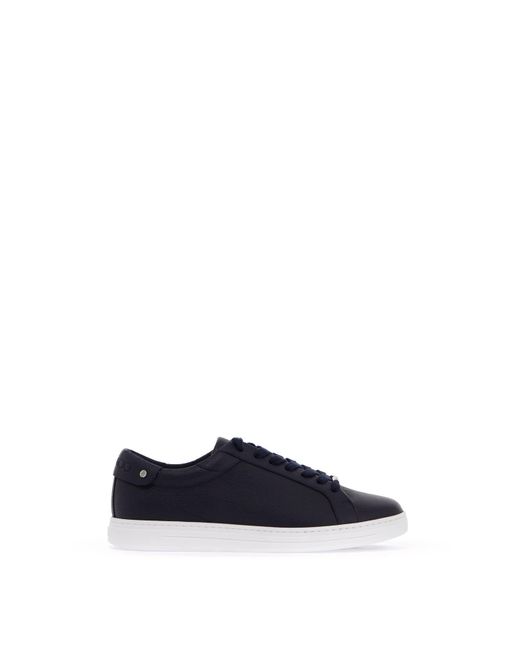 Jimmy Choo Blue "Hammered Leather Rome Sneakers for men