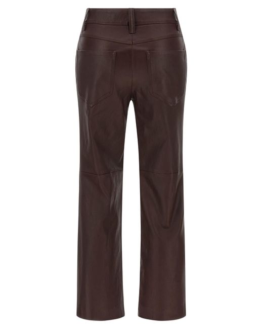 Brunello Cucinelli Brown 'Square Cigarette' Pants