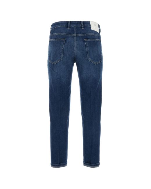 PT01 Blue Stretch Indie Jeans for men