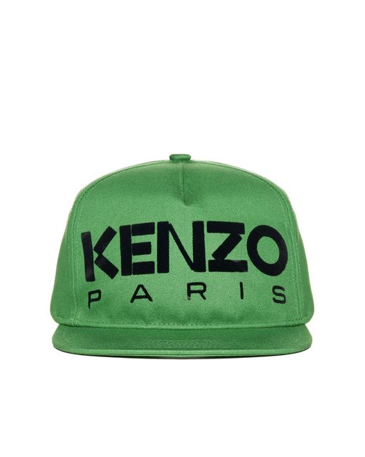 KENZO Green Hats for men
