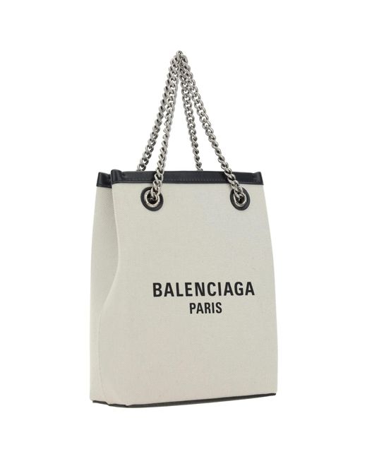 Balenciaga White Shoulder Bag