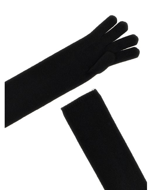 Max Mara Black 'Timor' Gloves