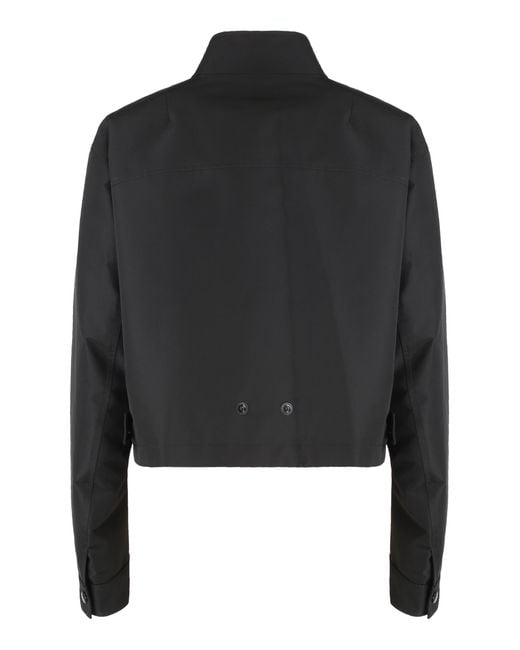 Moncler Black Padded Jacket Krovanh Polyester