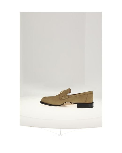 Dior White Loafers Arcie Suede Upper: Calf Leather for men