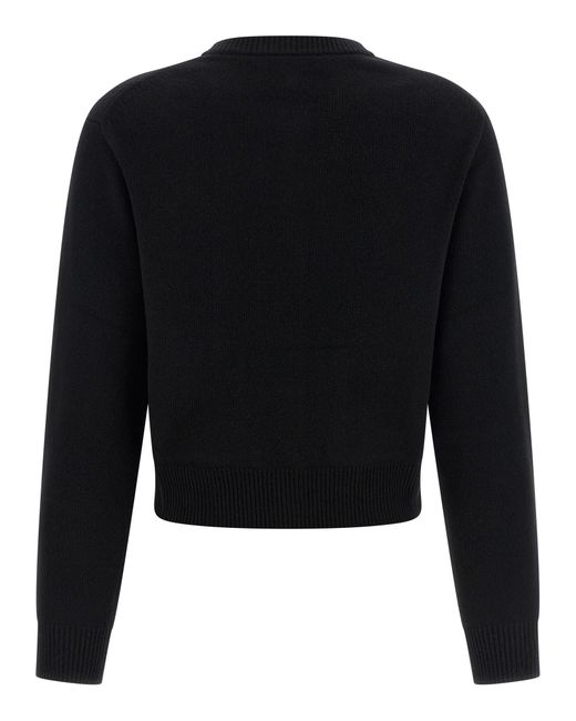 Chloé Black Wool Cardigan