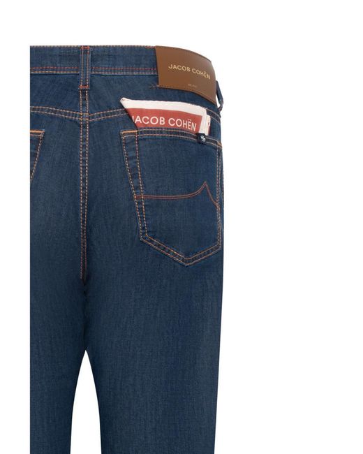 Jacob Cohen Blue Jeans Cotton for men