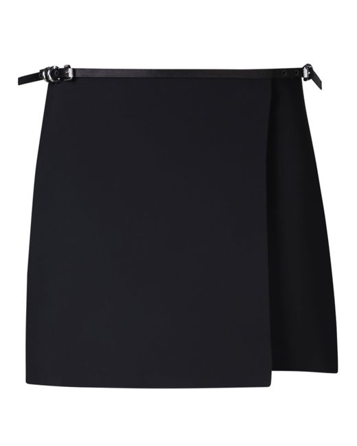 Givenchy Black Voyou Mini-Skirt