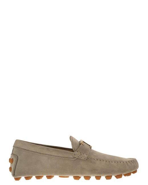 Tod's Multicolor Rubber Bubble T Timeless In Suede Leather for men