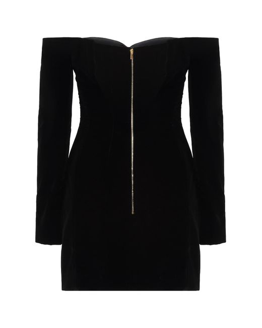 Nina Ricci Black Velvet Dress