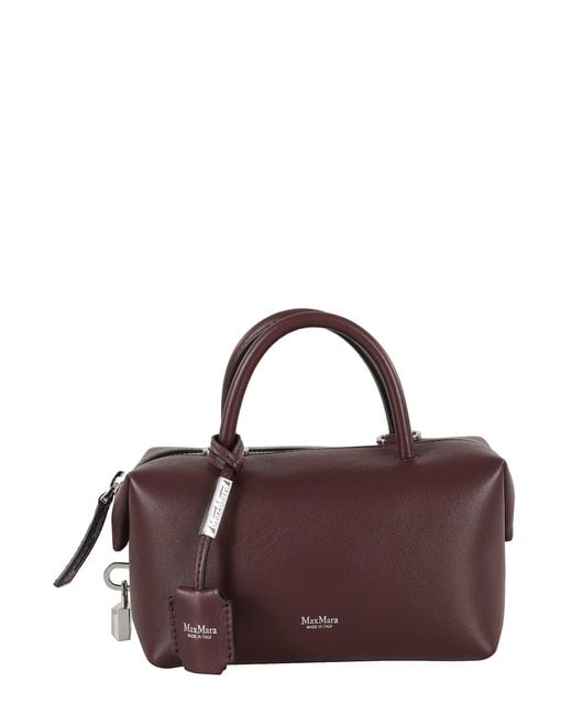 Max Mara Purple Holdalls