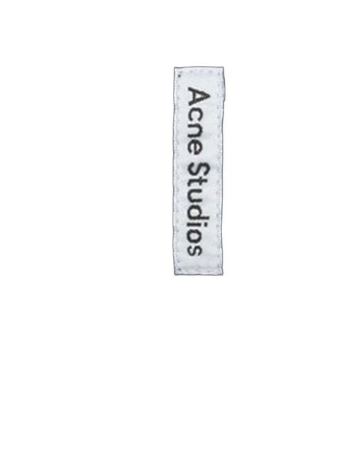 Acne White Acne Studios C40460-Bga Cashmere Beanie