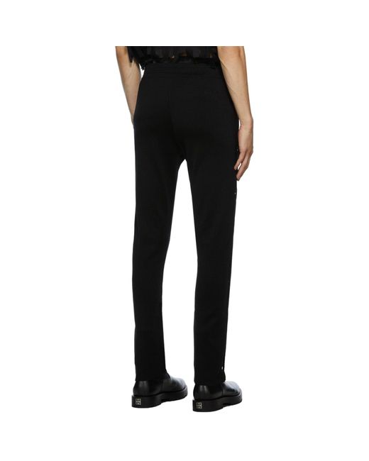 Givenchy Black Silk Pants for men