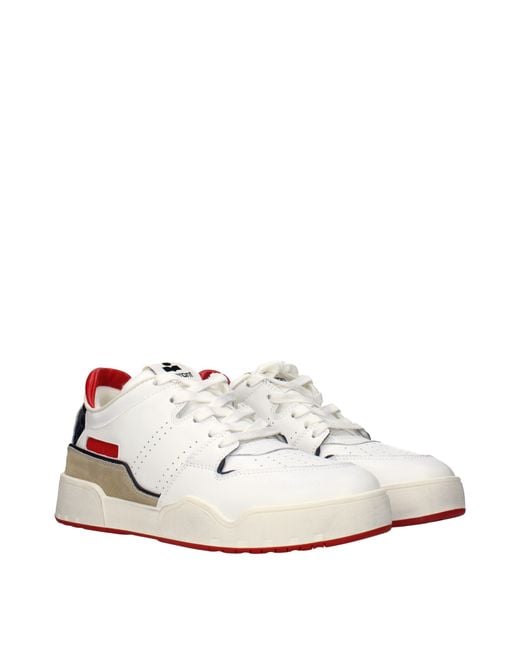 Isabel Marant White Sneakers Leather for men