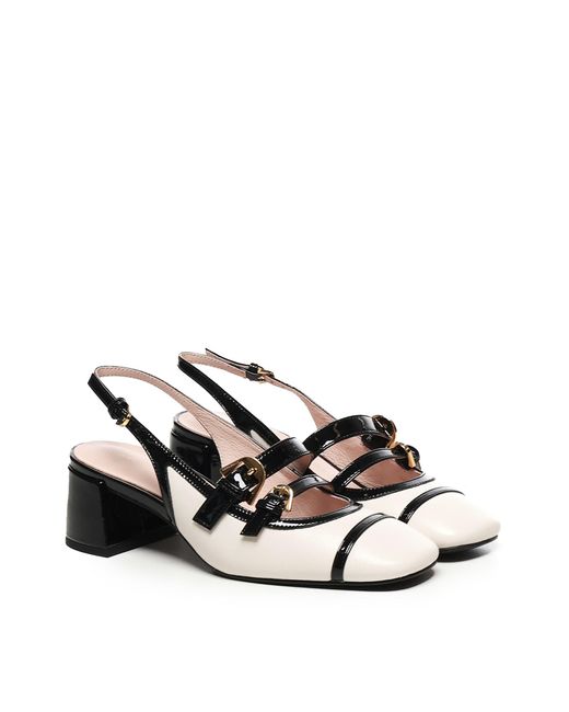 Coccinelle White Slingback Maia