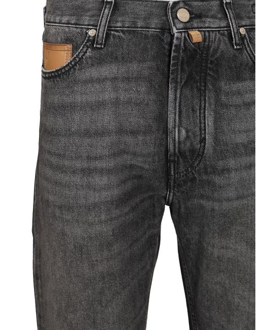 Jacob Cohen Gray Pant 5 Pkt Straight Fit Sean V1 for men