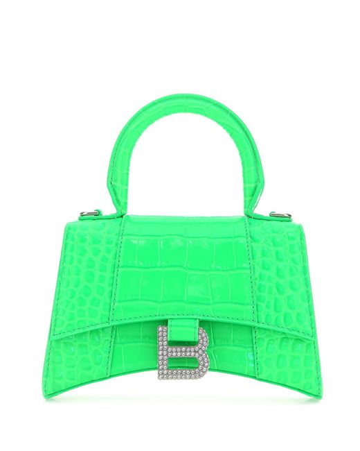 Balenciaga Green Handbags.