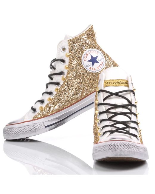 MIMANERA Multicolor Converse Glitter Customized