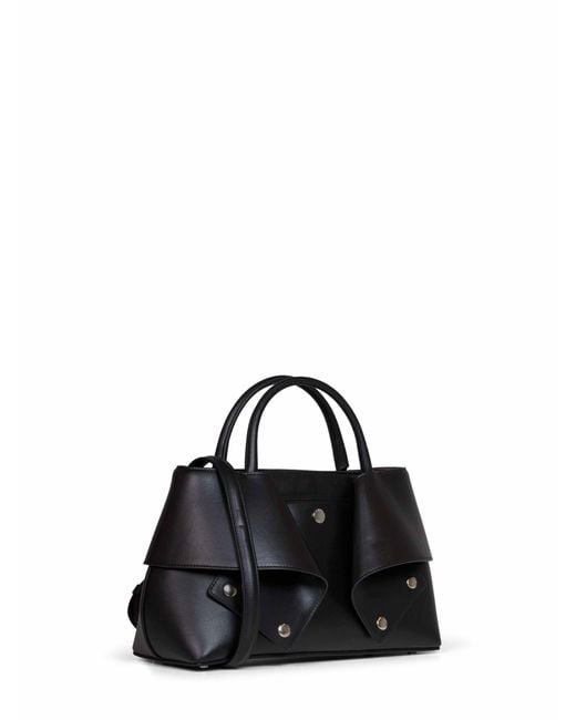 Totême  Black Shoulder Bag Mercer Leather Cow