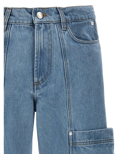 Gcds Blue 'Denim Ultrapocket' Jeans for men