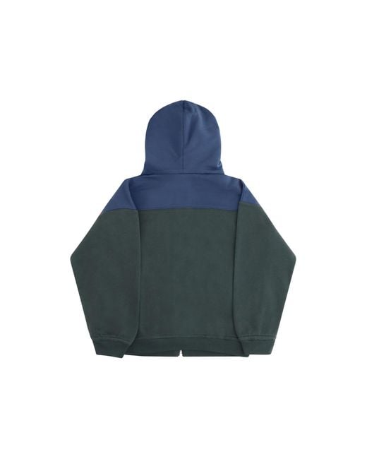 Gucci Blue Web Stripe Hooded Sweatshirt For Boy Cotton Sweatshirts for men