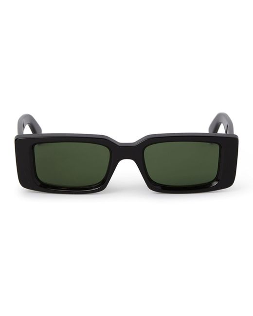 Off-White c/o Virgil Abloh Arthur - Black / Green Sunglasses