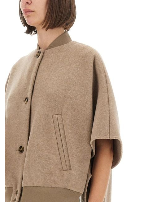Max Mara Natural Cashmere Coat Leticia Capra Trench & Raincoats