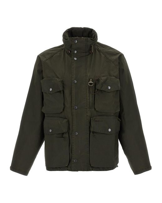 Barbour Green Anti-Pie Jacketrain Jacket Woggia Westmorland for men
