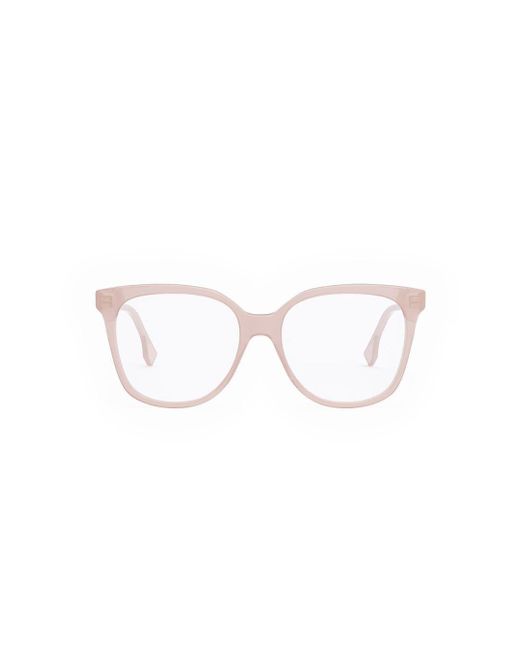 Fendi Multicolor Rectangular Frame Glasses