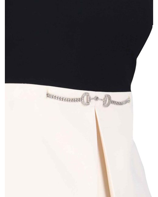 Gucci Black Silk And Wool Mini Dress