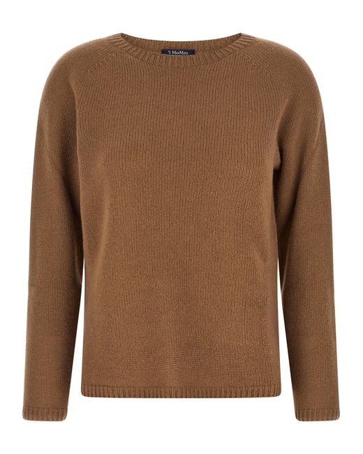 Max Mara Brown 'georg' Sweater