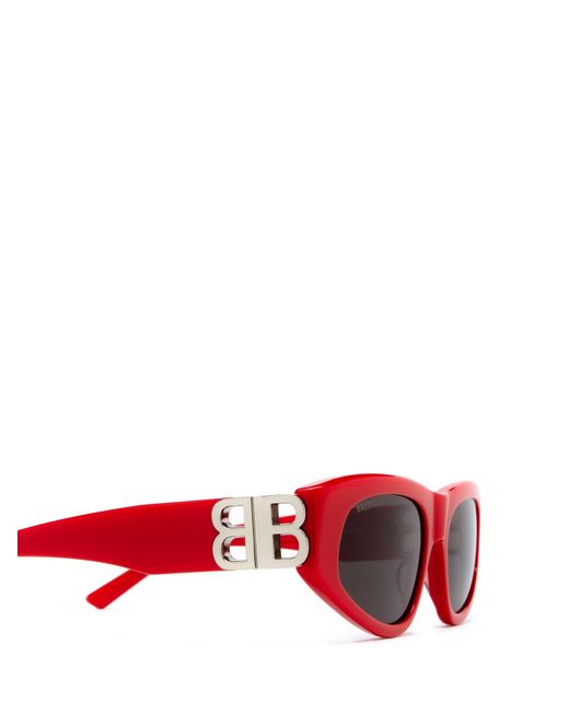 Balenciaga Bb0095s Red Sunglasses