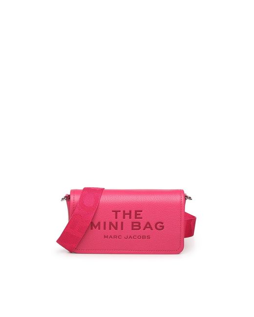 Marc Jacobs Pink The Leather Mini Bag Shoulder Bag