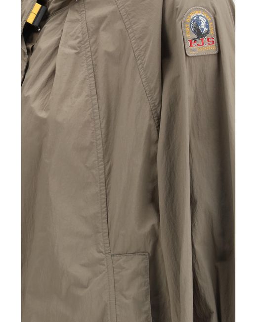 Parajumpers Brown Hooded Jacket Itoha Outer: Polyamide