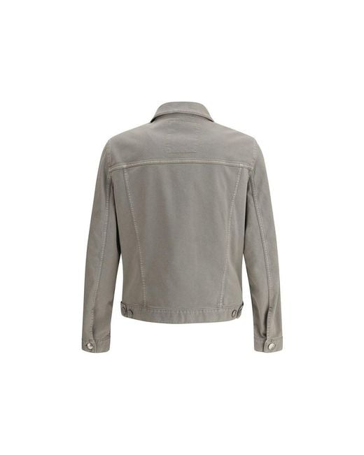 Brunello Cucinelli Gray Cotton Clothing for men