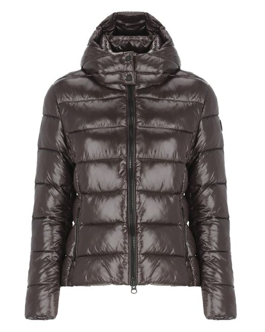 Save The Duck Gray Cosmary Padded Short Jacket