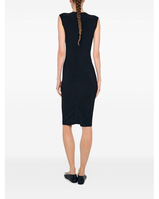 Norma Kamali Black Dresses Polyester Elastane