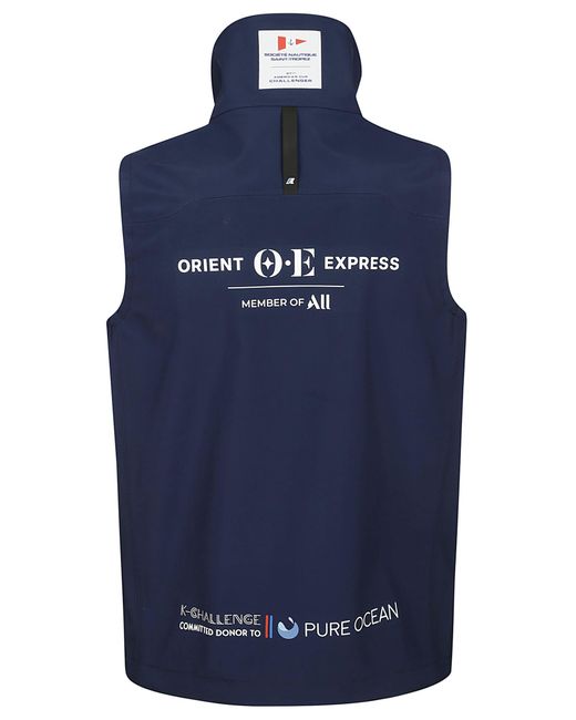 K-Way Blue Kerhostin Orient Express Team for men