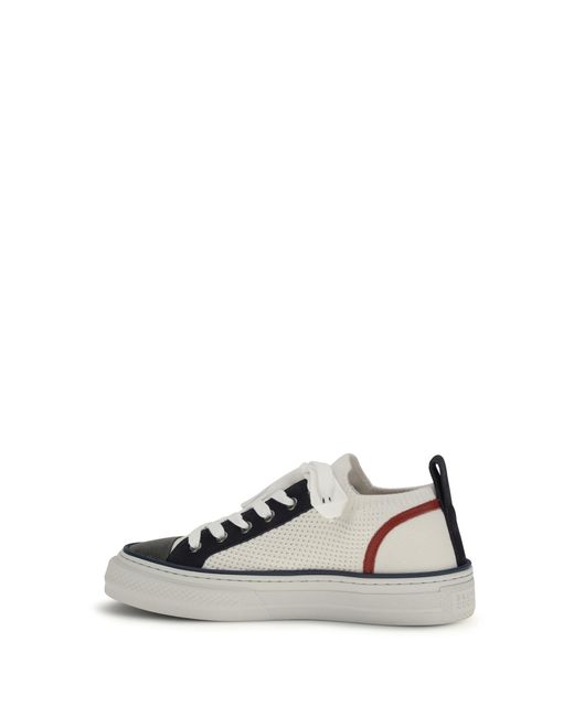Brunello Cucinelli White Sneakers Precious Toe Upper Cotton Trainers