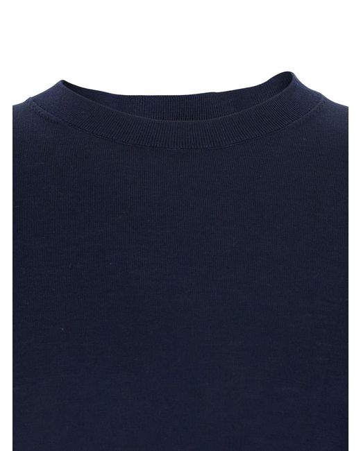 Kangra Blue Round Neck T-Shirt F.16Gg for men