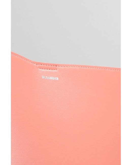 Jil Sander Pink Tangle Medium Bag
