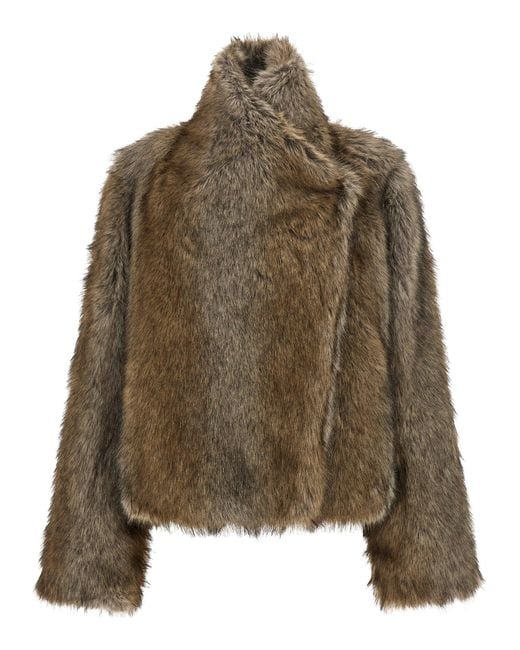 B&amp;B COUTURE Brown B&B Couture Brigitte First Coat