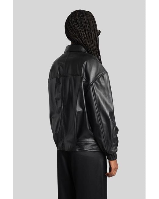 IRO Black Manka Biker Jacket