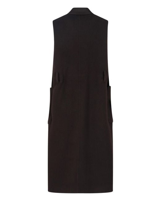 IVY & OAK Black Clarissa Vest Coat
