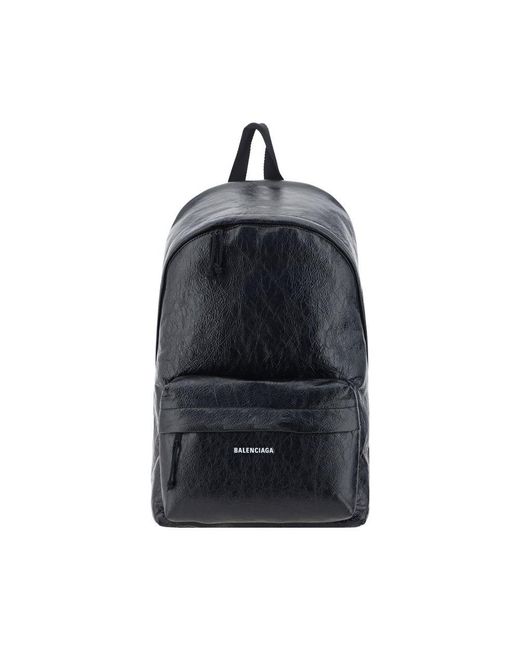 Balenciaga Blue Explorer Backpack for men