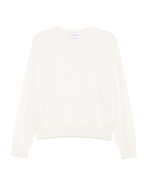 Givenchy White Sweaters
